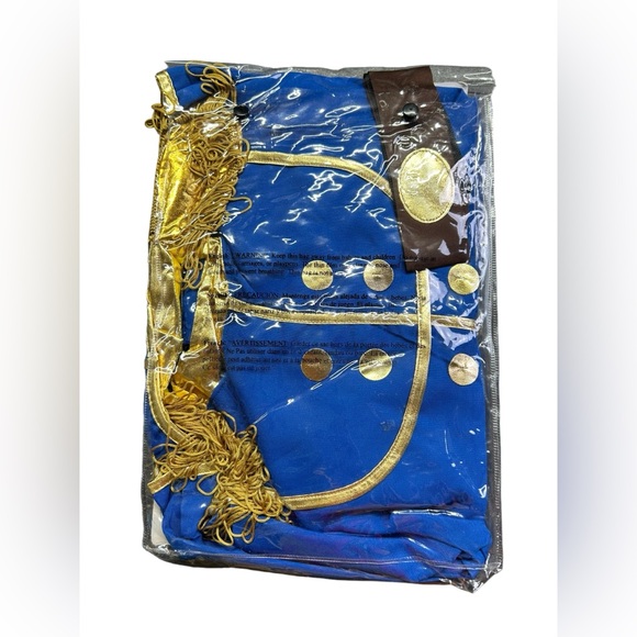 FREE BEAUTY boys Halloween Handsome Prince Charming costume size Large 8/10 NEW - Picture 3 of 3